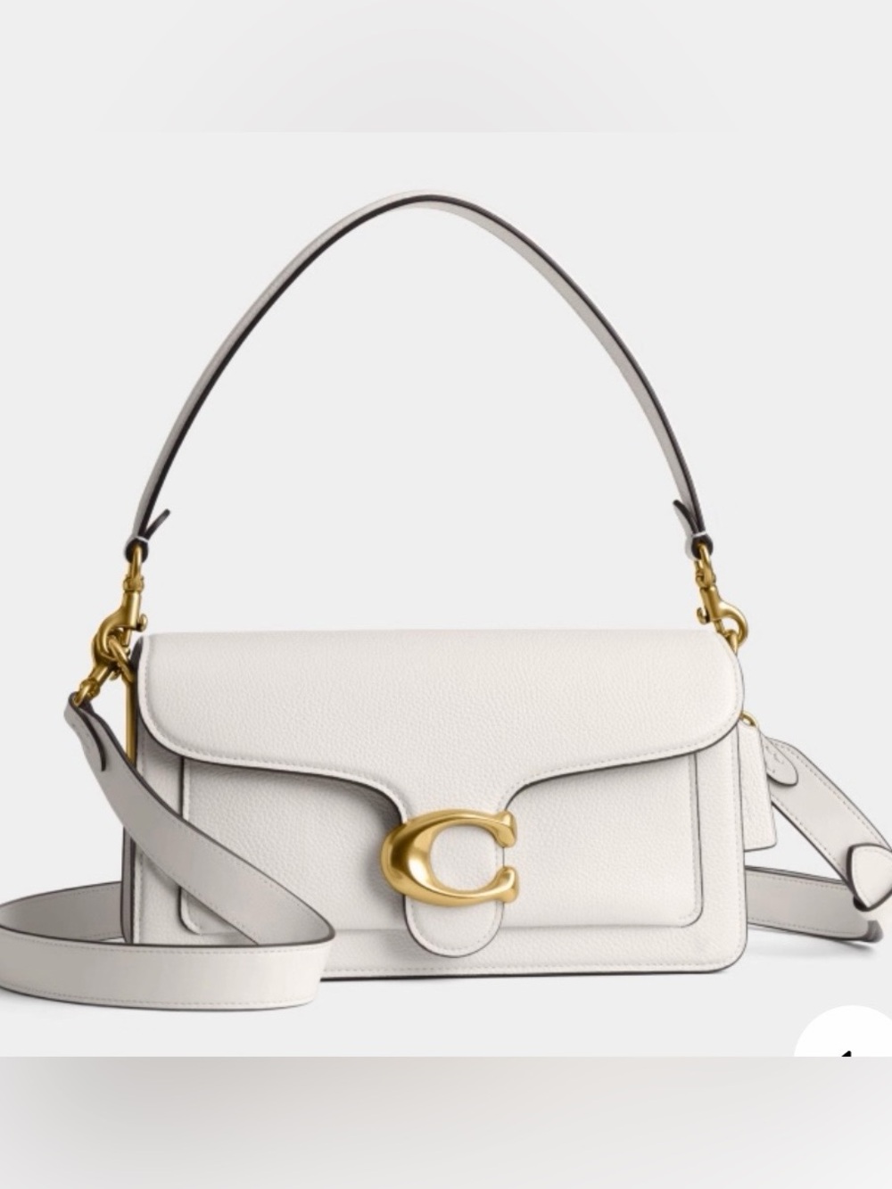 Coach Tabby 26 Chalk New With Tags